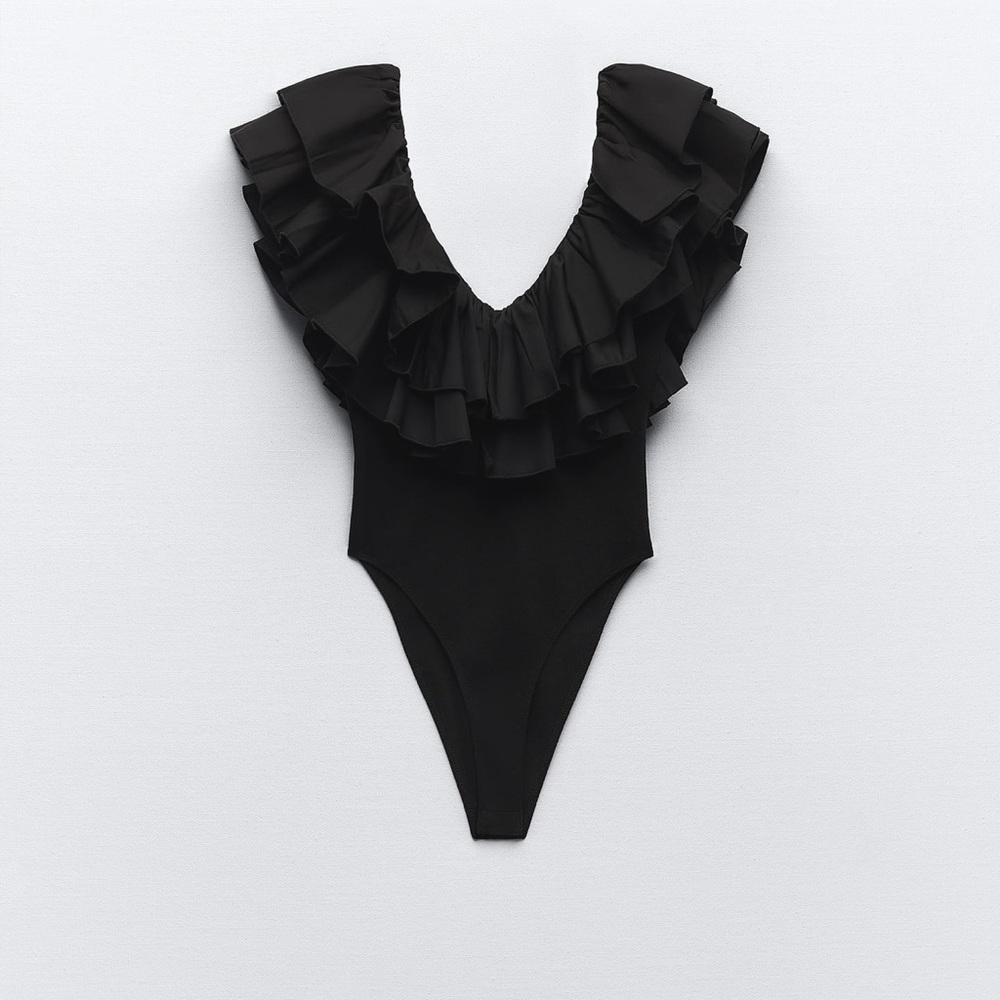 New ZARA Top Bodysuit